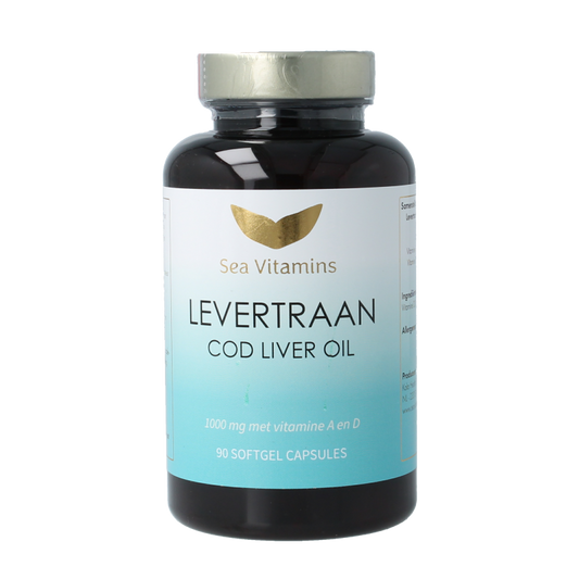 Liever Gezond Levertraan 90 Softgels