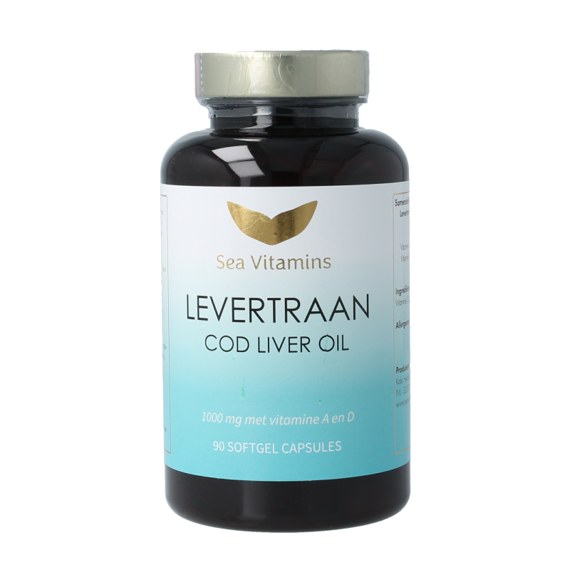 Sea Vitamins Levertraan 90 Softgels