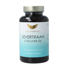 Sea Vitamins Levertraan 90.00 Softgels