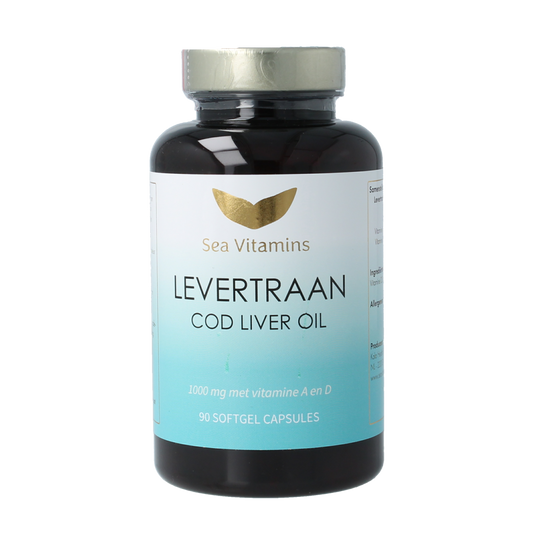 Sea Vitamins Levertraan 90.00 Softgels