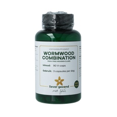 Liever Gezond Wormwood combination para free kruiden clark 90 Vegetarische capsules