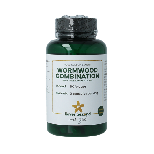 Liever Gezond Wormwood combination para free kruiden clark 90 Vegetarische capsules