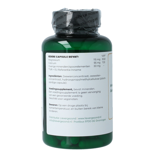 Liever Gezond Magne cal max magnesium en calcium to the max 90 Vegetarische capsules