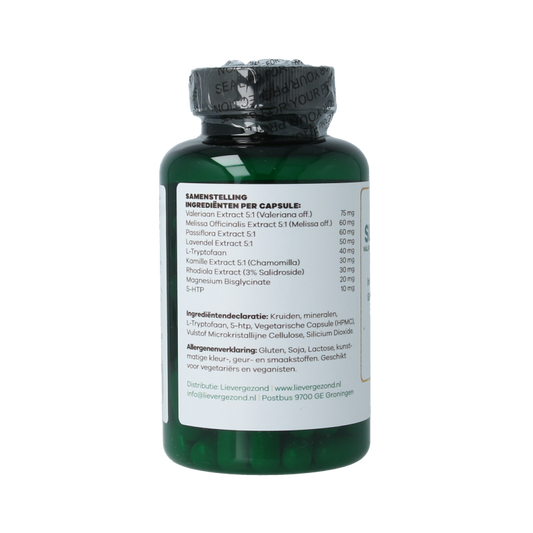 Liever Gezond Slaap zacht natural sleep 90 Vegetarische capsules