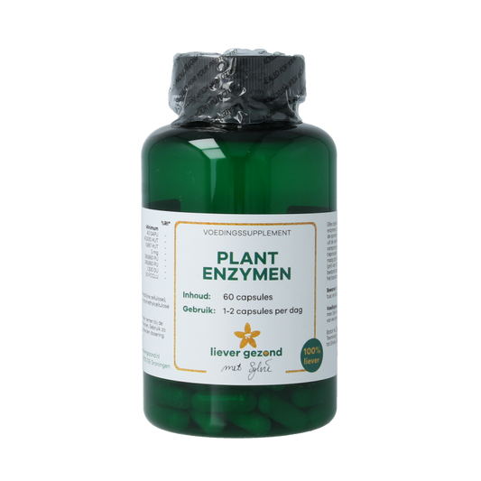 Liever Gezond Plant enzymen 60 Vegetarische capsules