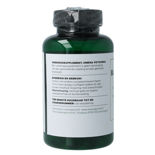 Liever Gezond Komijnzaadolie zwart 90 Vegetarische capsules