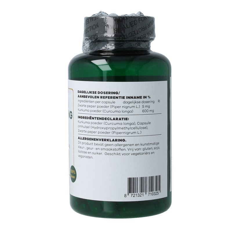 Liever Gezond Curcuma longa strong/ kurkuma 90 Vegetarische capsules