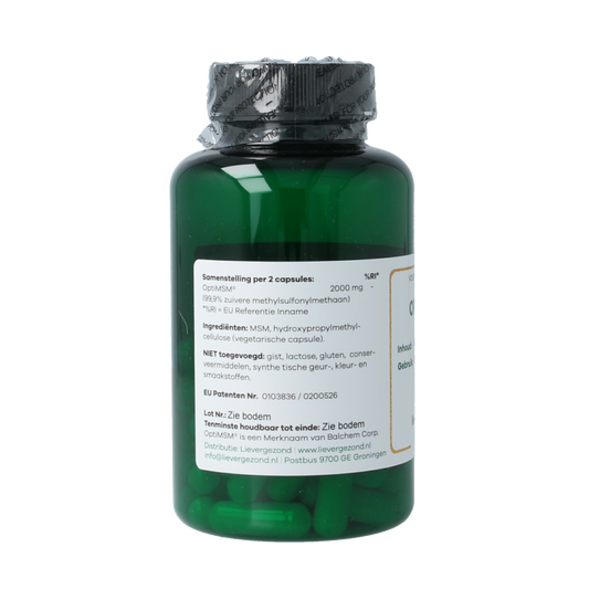 Liever Gezond Opti msm 1000mg 60 Vegetarische capsules