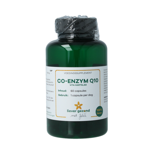 Liever Gezond Co-enzym Q10 100mg Vita hart slag 60 Softgels
