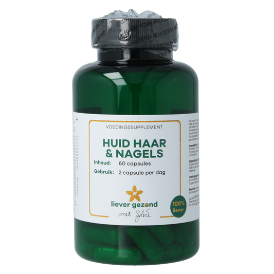 Liever Gezond Huid haar nagels 60 Vegetarische capsules