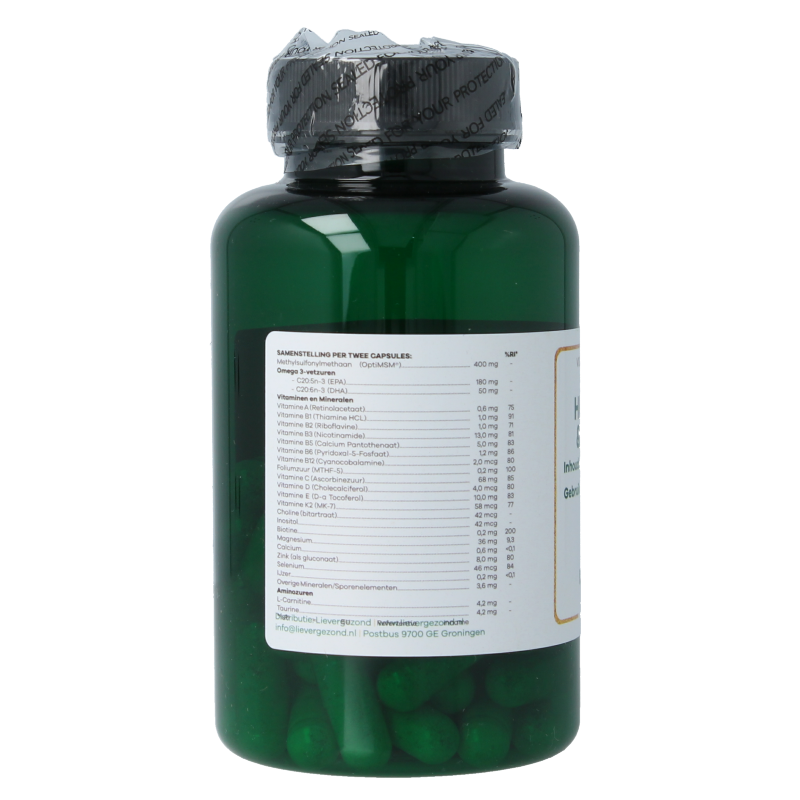 Liever Gezond Huid haar nagels 60 Vegetarische capsules