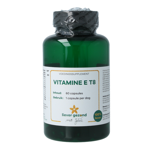 Liever Gezond Vitamine E T8 60 Vegetarische capsules