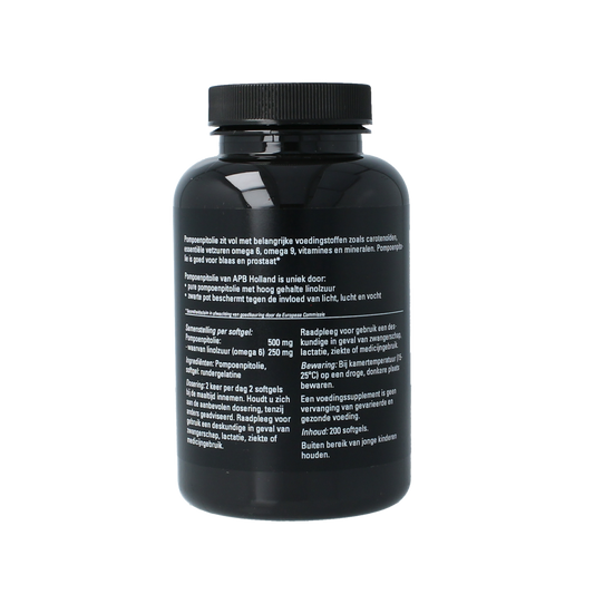 APB Holland Pompoenpitolie puur 500mg 200.00 Softgels