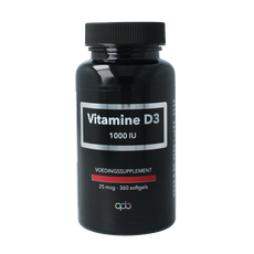 APB Holland Vitamine D3 1000IU 25mcg 360 Softgels