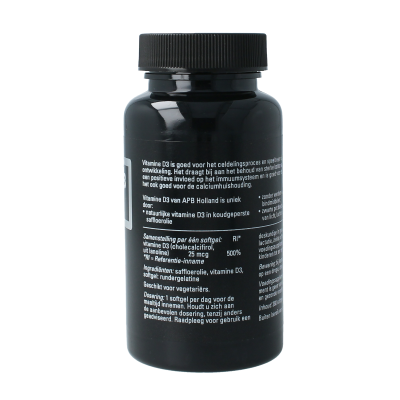 APB Holland Vitamine D3 1000IU 25mcg 360 Softgels