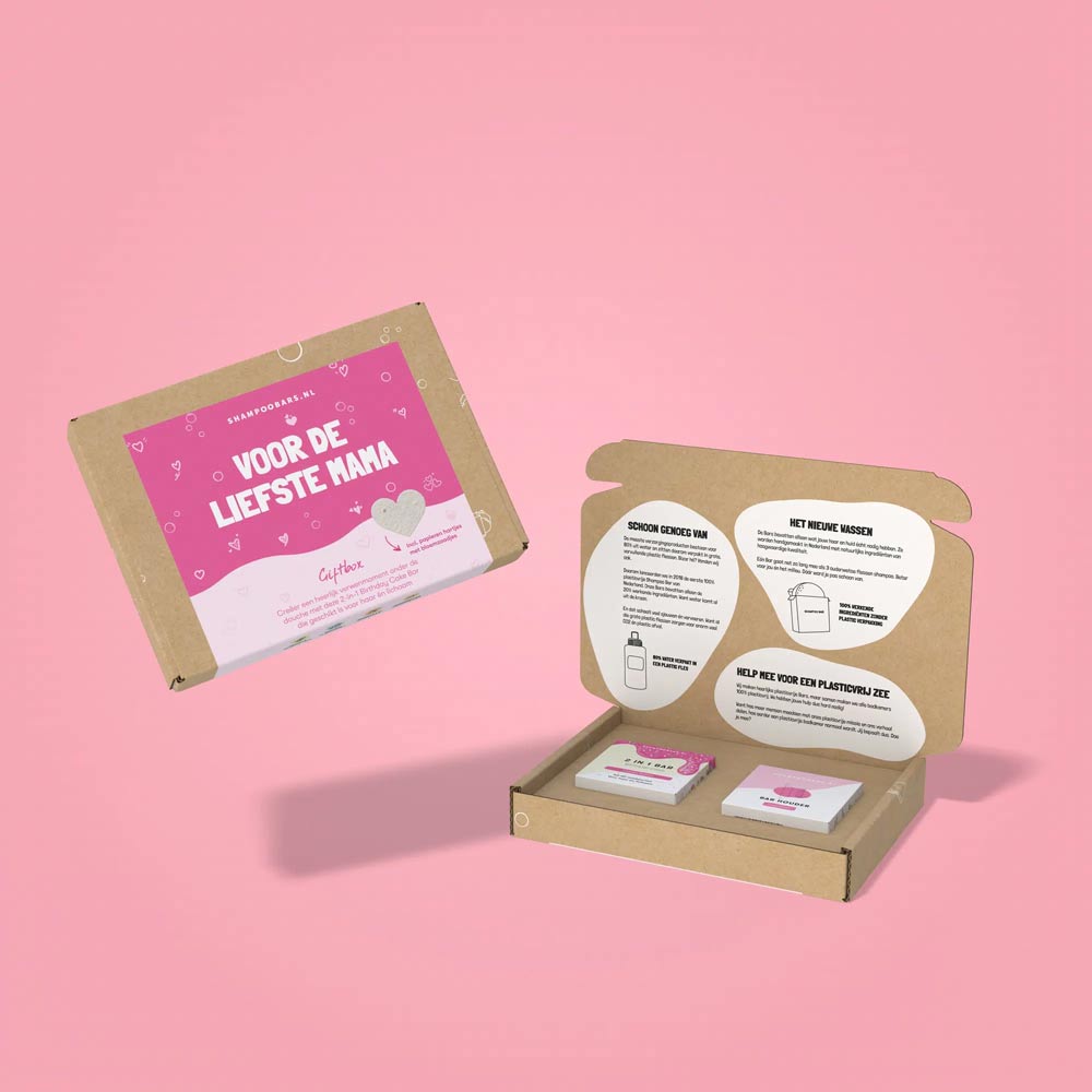 Shampoobars Giftbox voor de liefste mama 1 Set