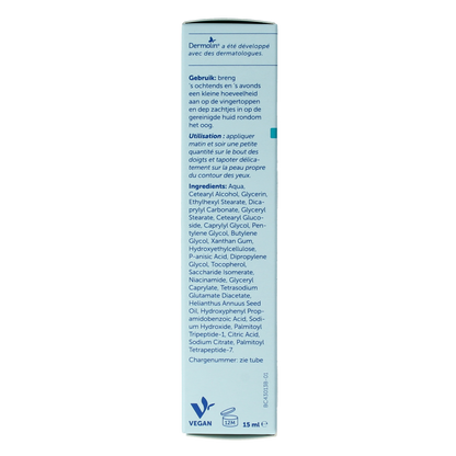 Dermolin Oogcreme hydraterend tube 15.00 Milliliter