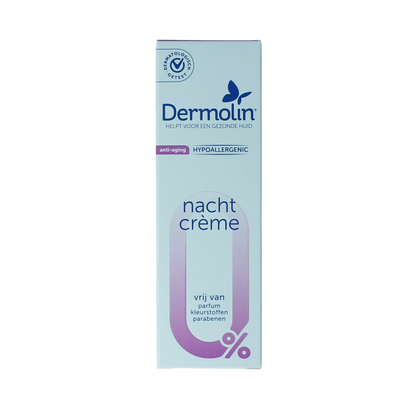 Dermolin Nachtcreme anti-aging flacon 50.00 Milliliter