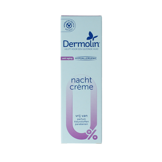 Dermolin Nachtcreme anti-aging flacon 50.00 Milliliter