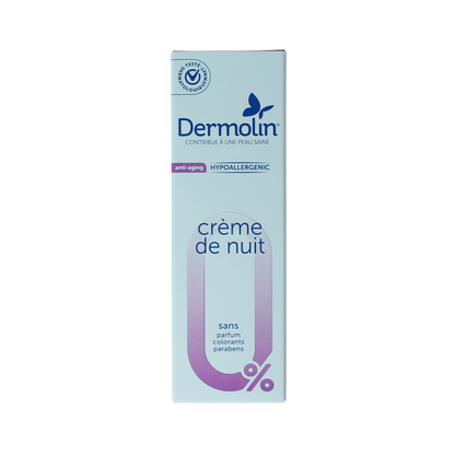Dermolin Nachtcreme anti-aging flacon 50.00 Milliliter