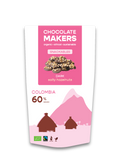 Chocolatemakers Snackable puur 60% met hazelnoot bio 100.00 Gram