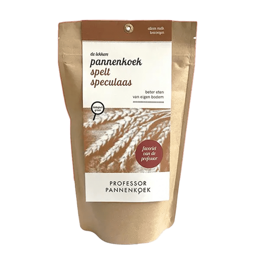 Professor Pannenkoek Pannenkoekenmix spelt speculaas bio 300.00 Gram