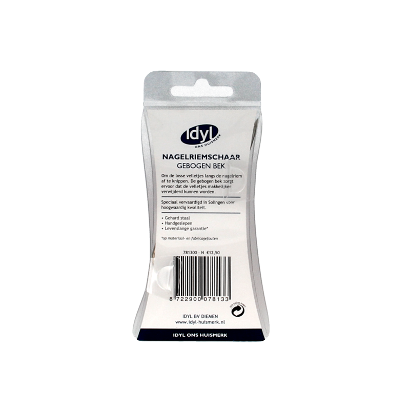Idyl Nagelriemschaar gebogen 1 Stuks