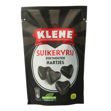 Klene Zoethouten hartjes suikervrij 110.00 Gram