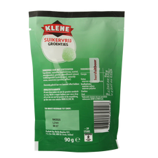 Klene Groentjes suikervrij  90.00 Gram