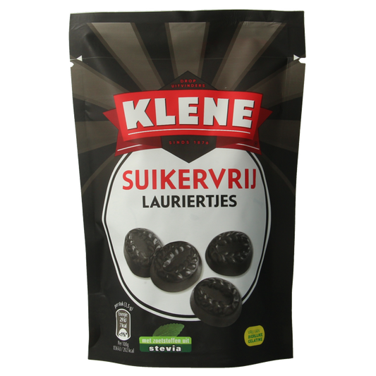 Klene Lauriertjes suikervrij 110 Gram