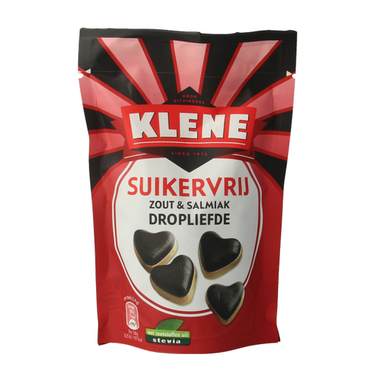 Klene Dropliefde suikervrij 90 Gram