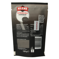 Klene Muntdrop suikervrij 100 Gram