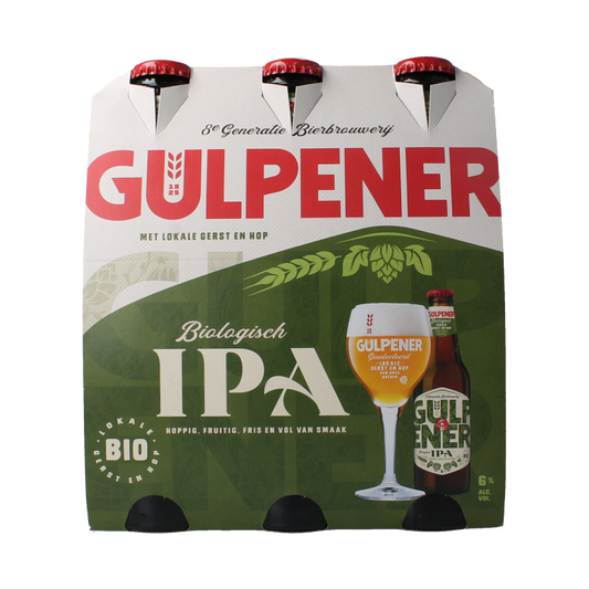 Gulpener Pilsener ur hop 300ml bio 6 Stuks