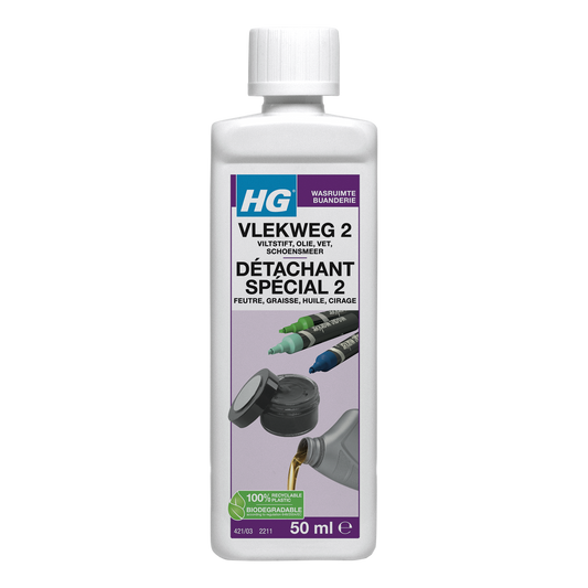 HG Vlekweg nr. 2 schoensmeer/viltstift/olie/vet 50 Milliliter
