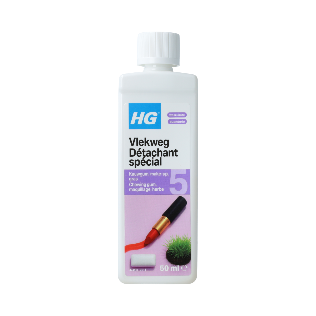 HG Vlekweg nr. 5 make-up/gras/etc 50.00 Milliliter