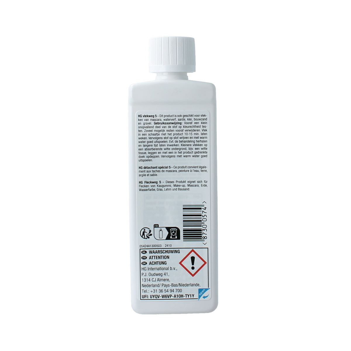 HG Vlekweg nr. 5 make-up/gras/etc 50.00 Milliliter