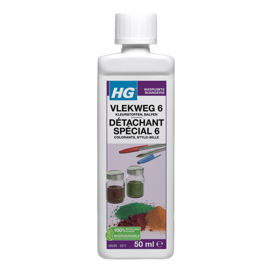 HG Vlekweg nr. 6 balpen/ kleurstofvlekken 50 Milliliter