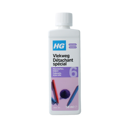 HG Vlekweg nr. 6 balpen/ kleurstofvlekken 50.00 Milliliter