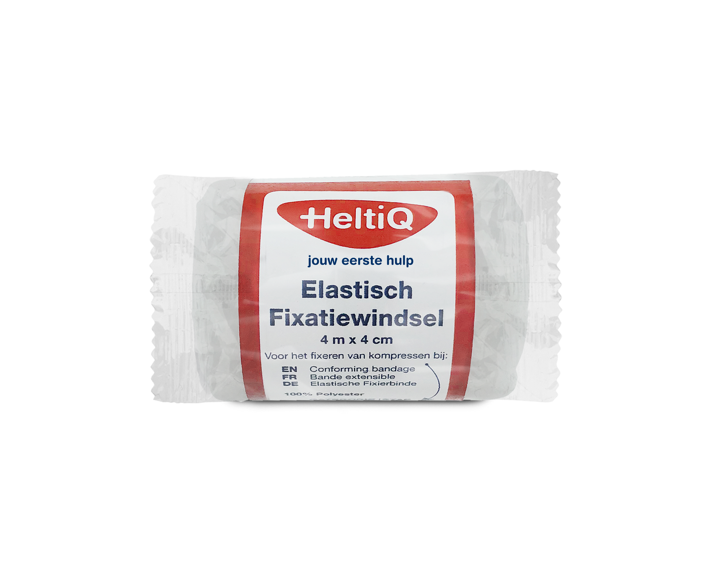 Heltiq Elastisch fixatiewindsel 4m x 4cm 1 Stuks