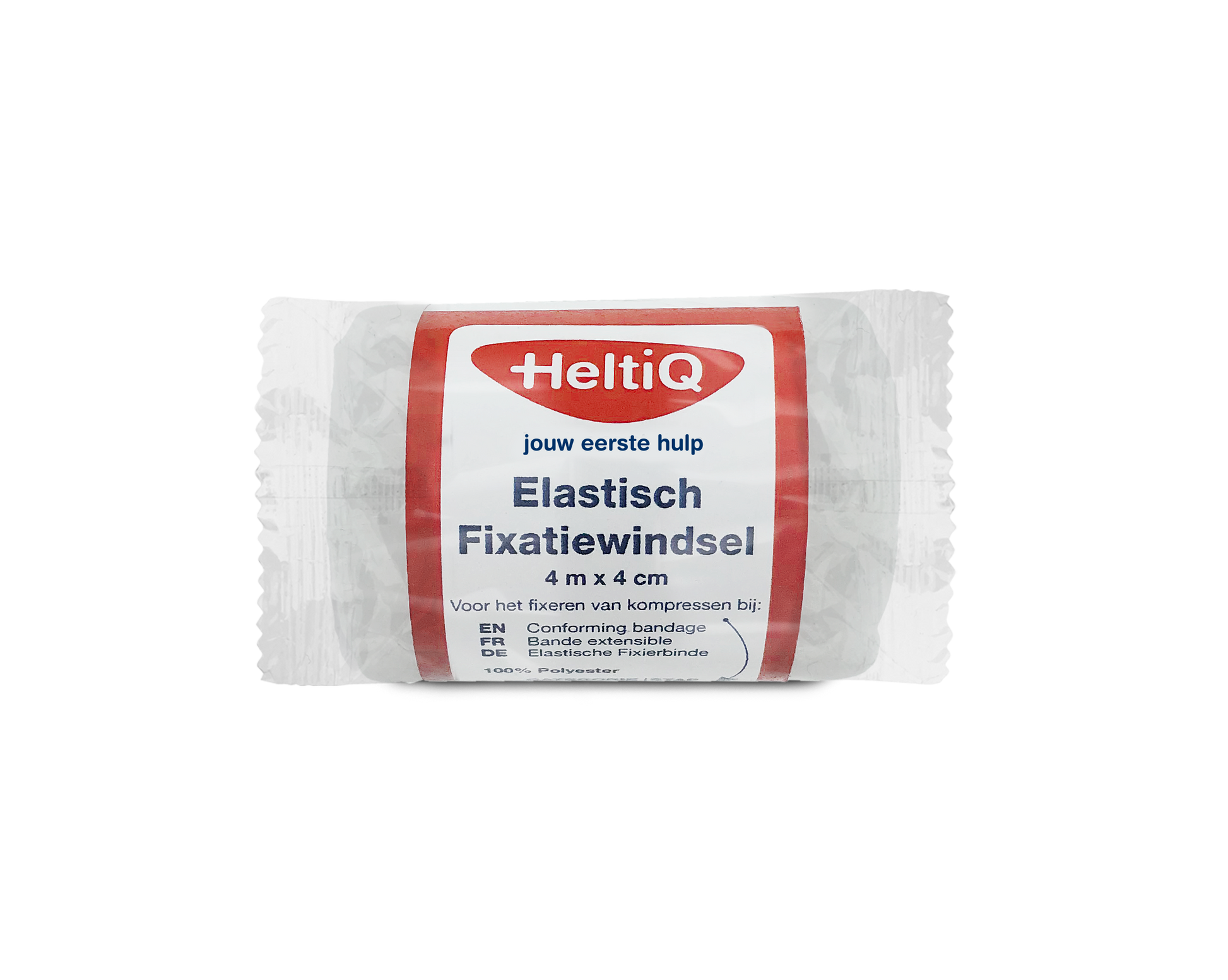 Heltiq Elastisch fixatiewindsel 4m x 4cm 1 Stuks