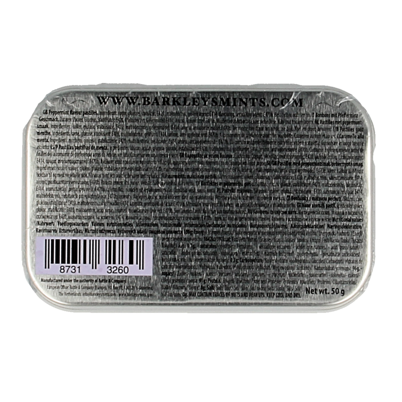 Barkleys Classic mints peppermint 50 Gram
