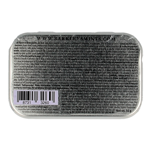 Barkleys Classic mints peppermint 50 Gram