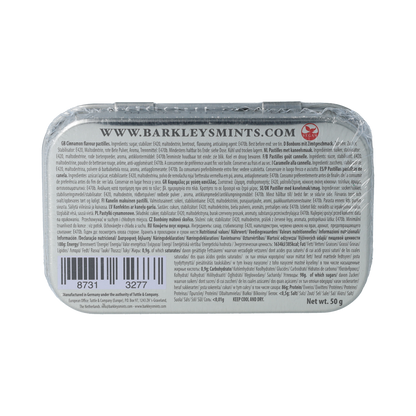 Barkleys Classic mints cinnamon 50.00 Gram