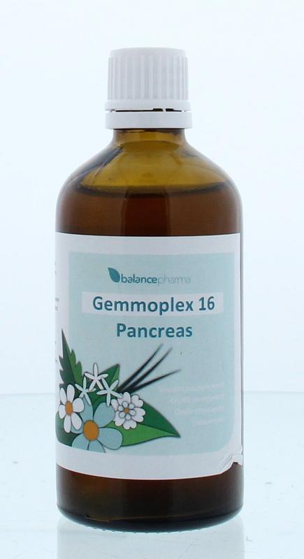 Balancepharma HGP016 Gemmoplex pancreas 100 Milliliter