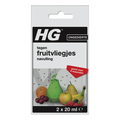 HG X fruitvliegjesval navul 20ml 2 Stuks