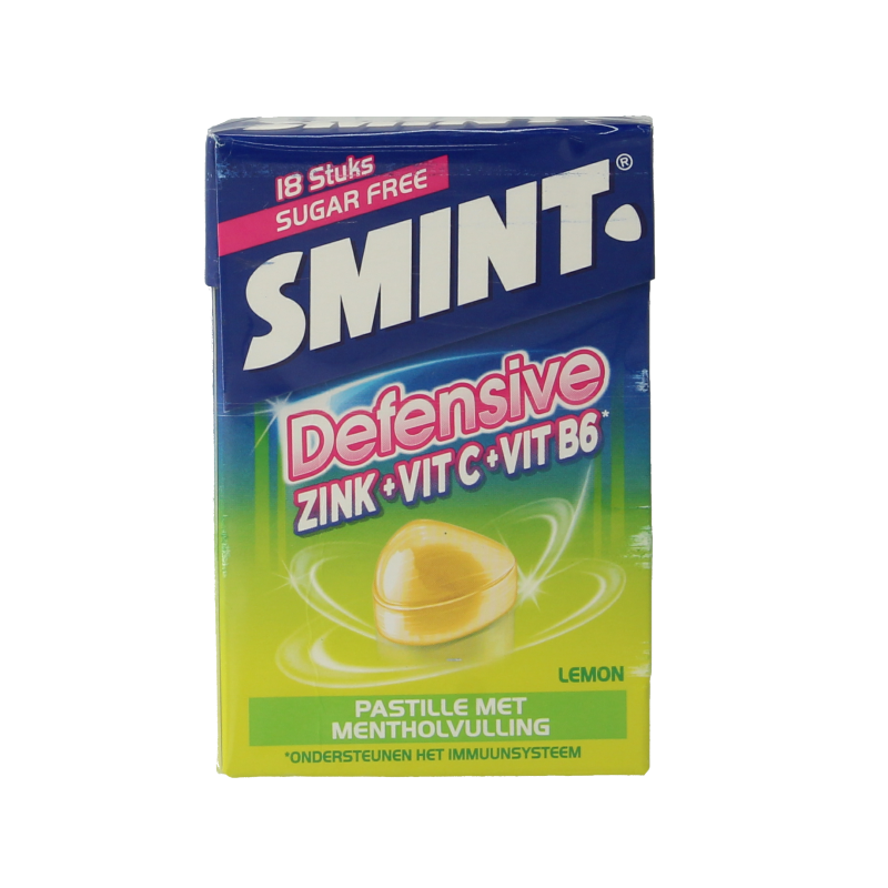 Smint Defensive lemon 18 Stuks