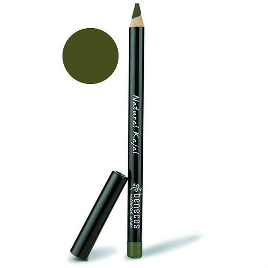 Benecos natural beauty Natural kajal eyepencil olijf groen 1.00 Stuks
