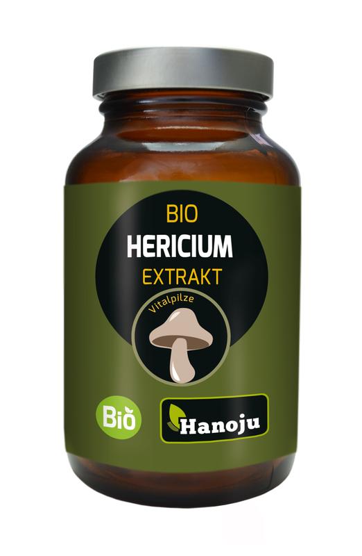 Hanoju Hericium extract bio 90 Vegetarische capsules