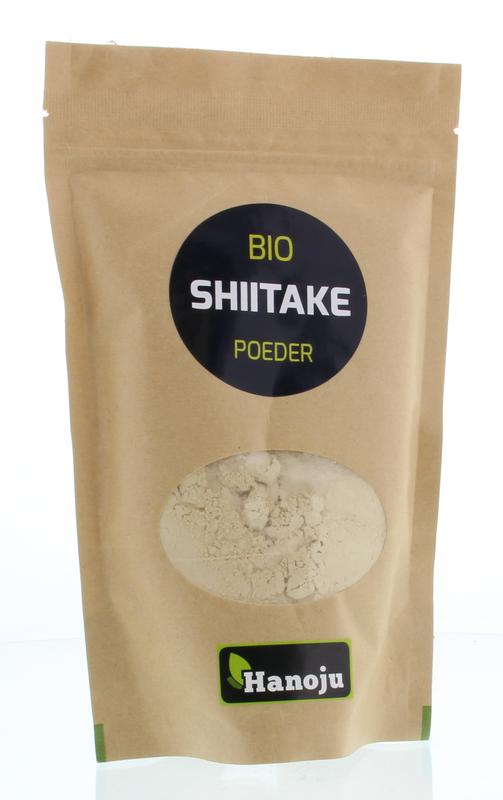Hanoju Shiitake poeder bio 100 Gram