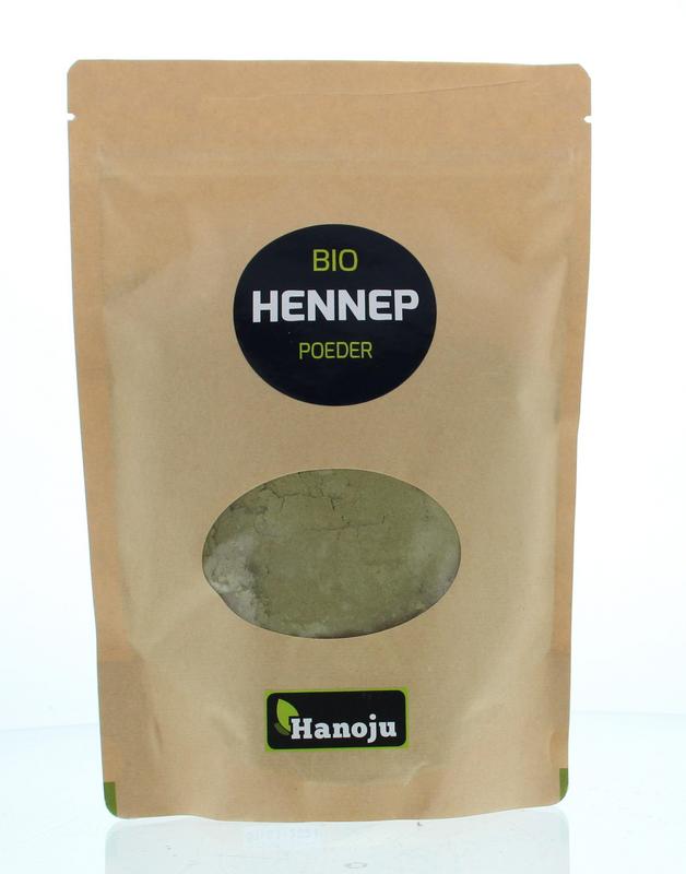Hanoju Bio hennep poeder paper bag 250 Gram